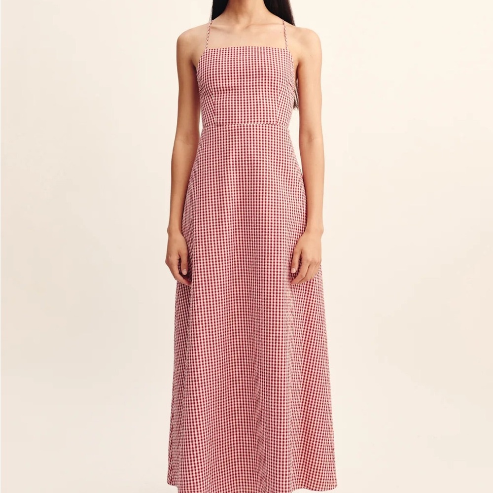 NWT POSSE WOMEN'S LORI DRESS in Red Gingham